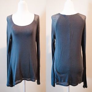 BCBG MaxAzria long sleeve sweater top